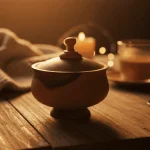 قندان پایه دار گردو - تصویر 4